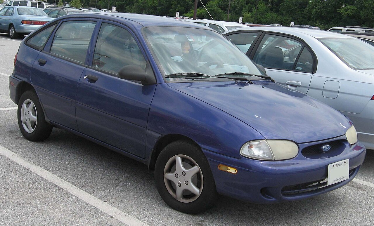 Ford Aspire five-door hatchback