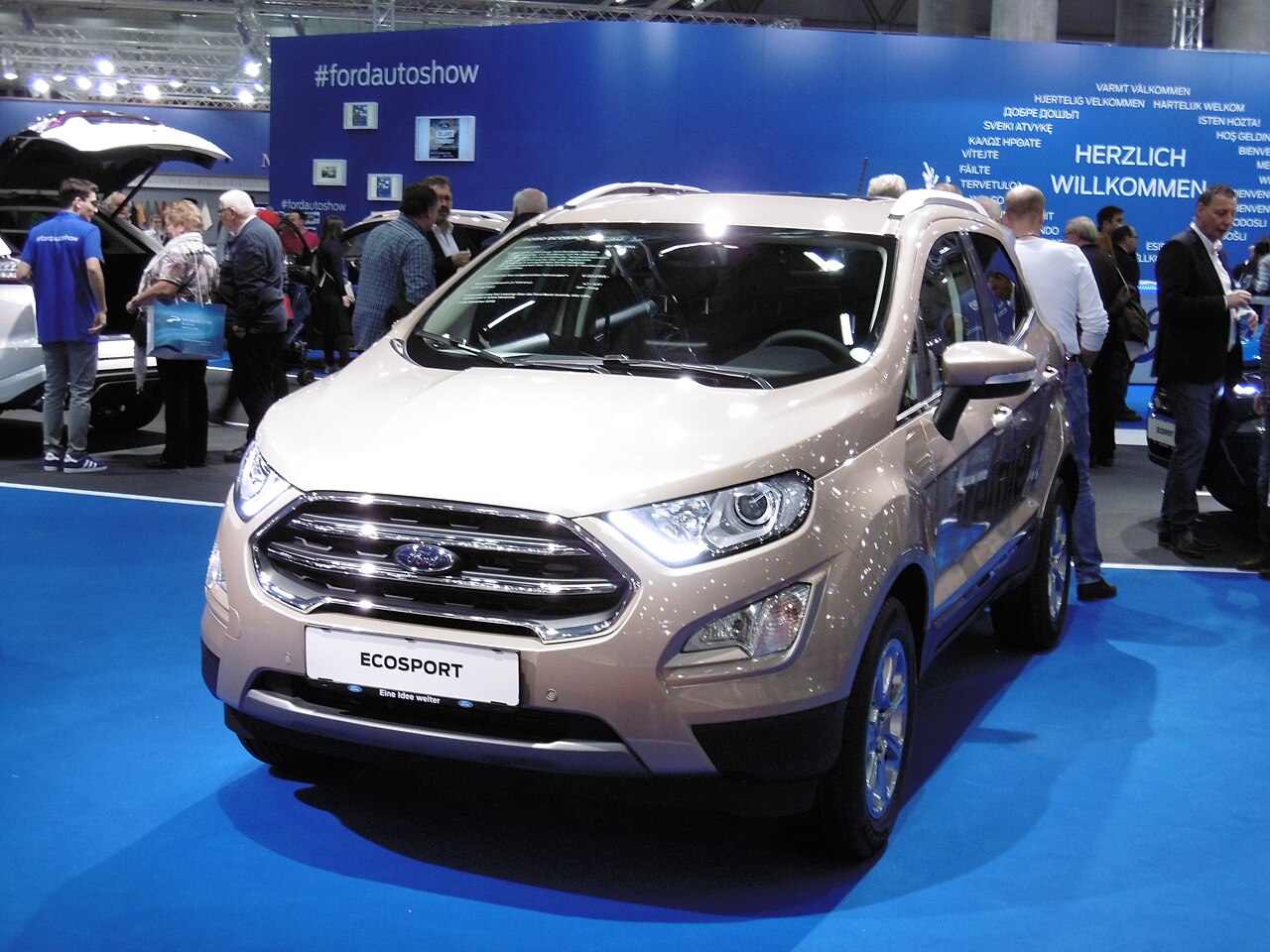 2018 Ford EcoSport facelift SUV