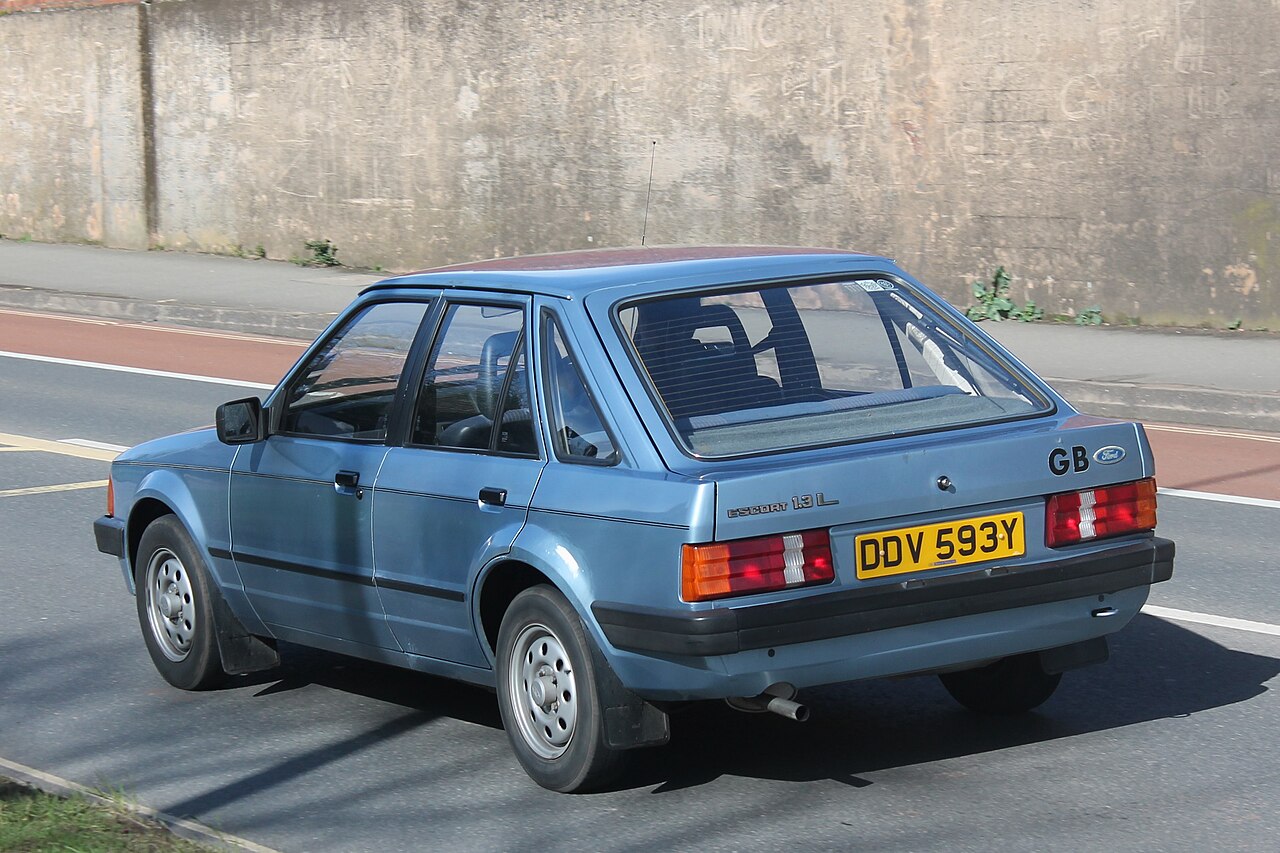 1983 Ford Escort Mk3 hatchback