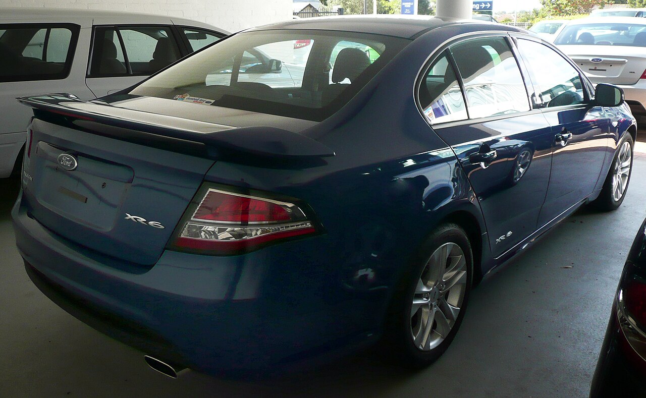 2008 Ford Falcon FG XR6 sedan, Australian model