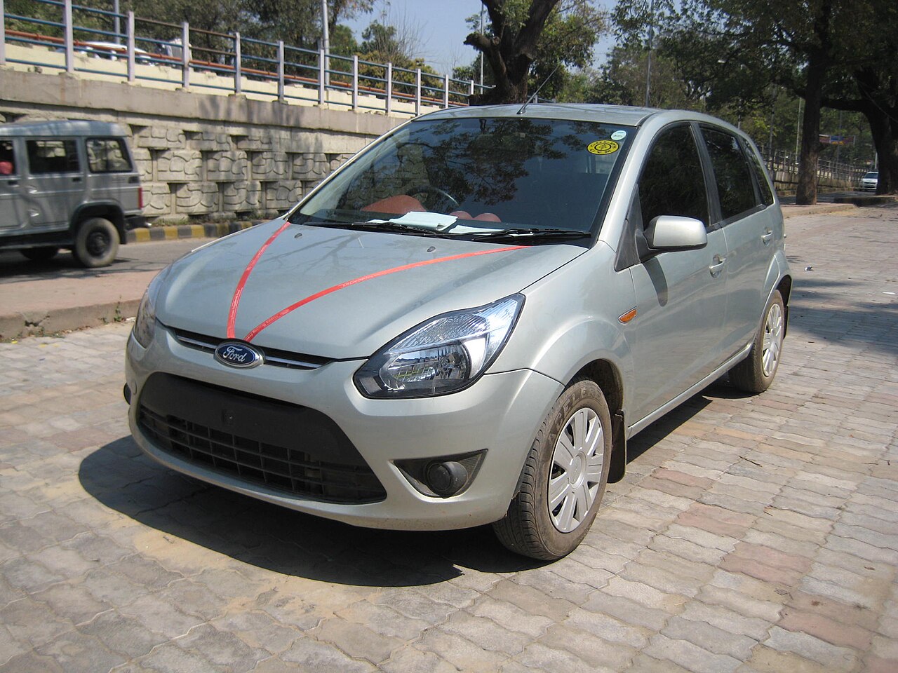 Ford Figo hatchback, front view