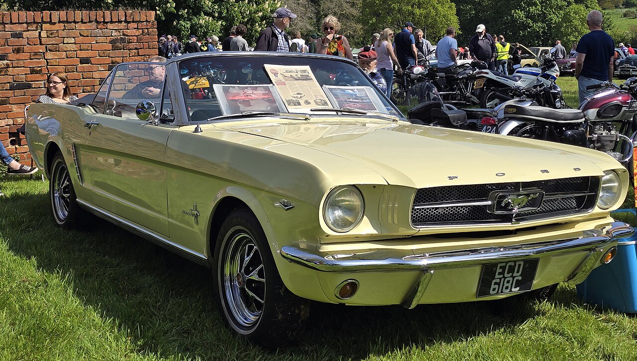 1967 Ford Mustang convertible, front view