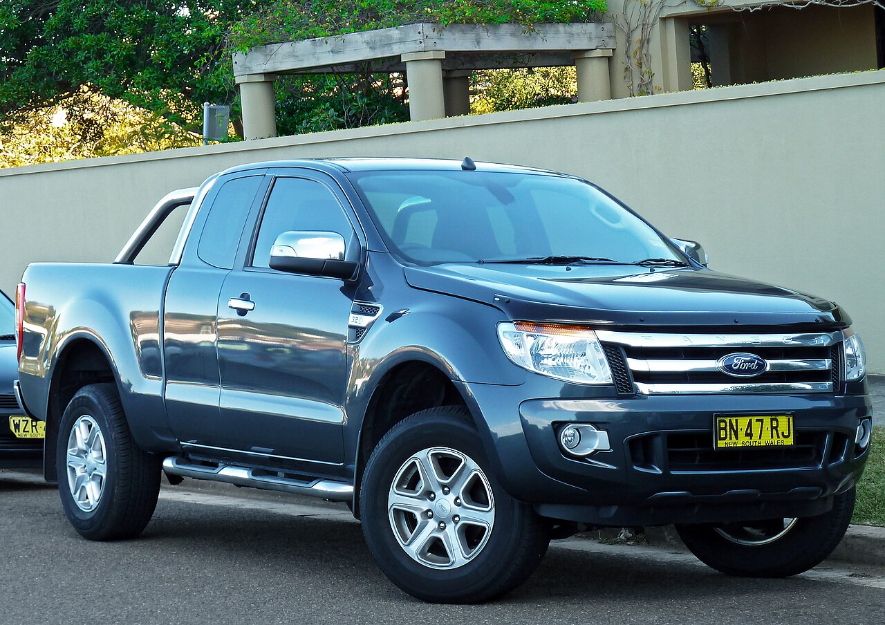 2011 Ford Ranger PX XLT super cab utility