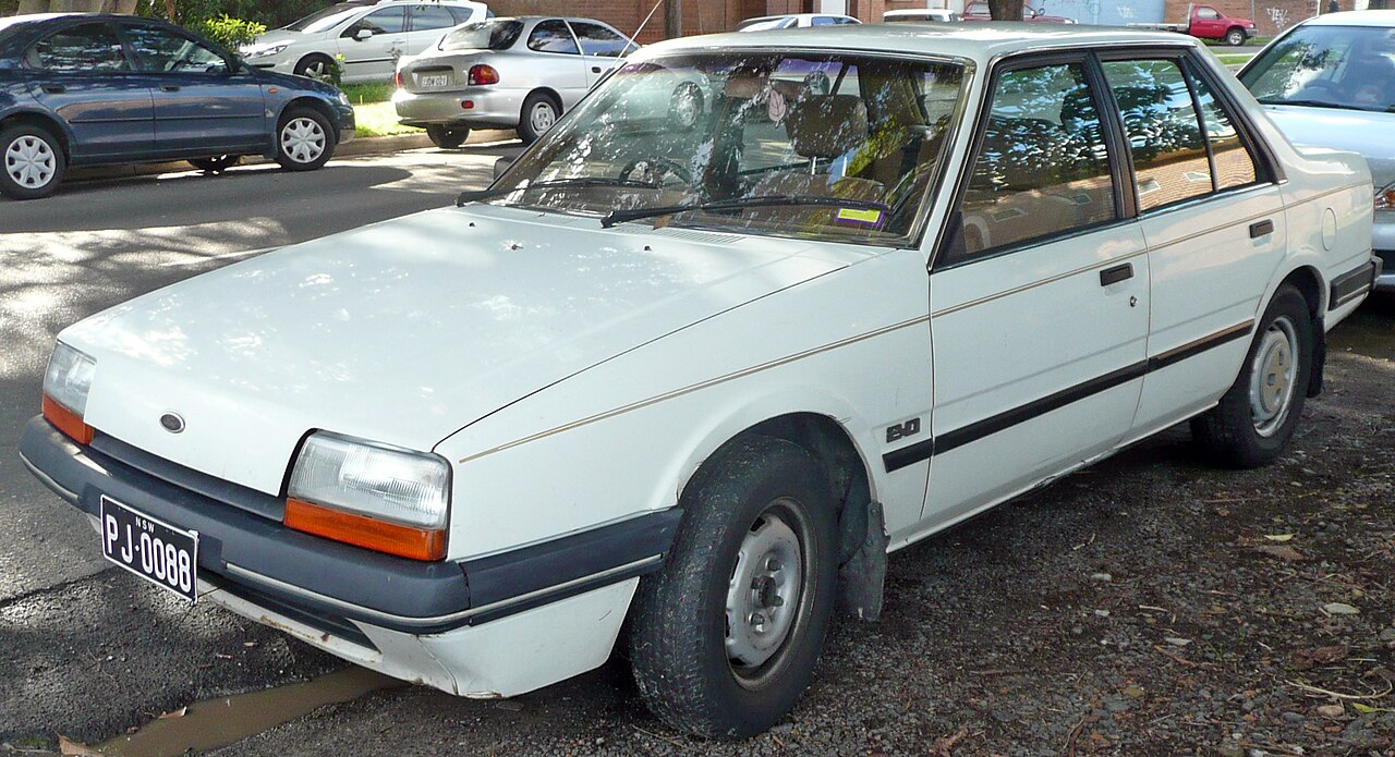 Ford Telstar GL sedan, 1983 to 1985