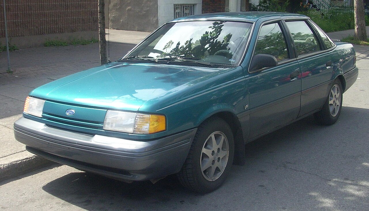 Ford Tempo sedan, 1992 to 1994